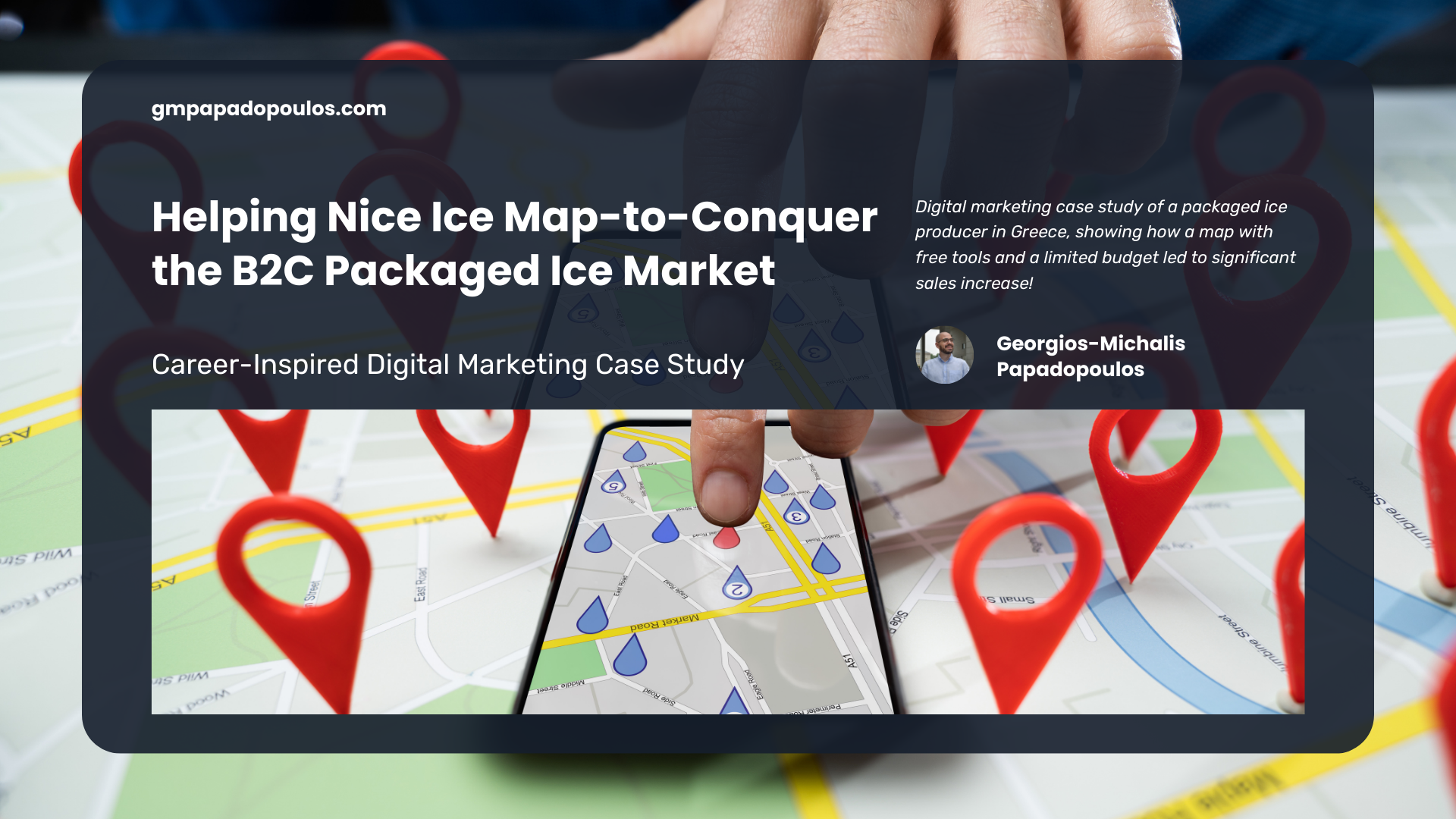 Helping Nice Ice Map-to-Conquer the B2C Packaged Ice Market